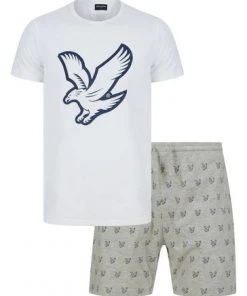 Lyle & Scott Grey Griffin Loungewear Set -Lyle & Scott Outlet | Sale unnamed file 1749