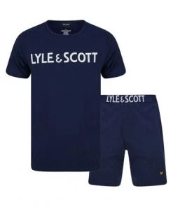 Lyle & Scott Blue Anton Loungewear Set -Lyle & Scott Outlet | Sale unnamed file 1774