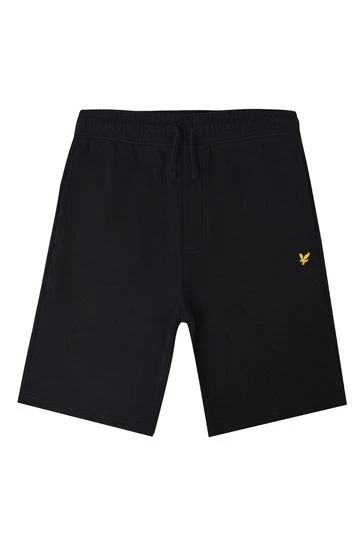 Lyle & Scott Boys Fleece Shorts Green 8 Lyle & Scott Boys Fleece Shorts Green - Image 8
