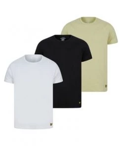 Lyle & Scott Black Maxwell Loungewear T-Shirts 3 Pack -Lyle & Scott Outlet | Sale unnamed file 18