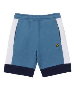 Lyle & Scott Blue Cut And Sew LB Shorts