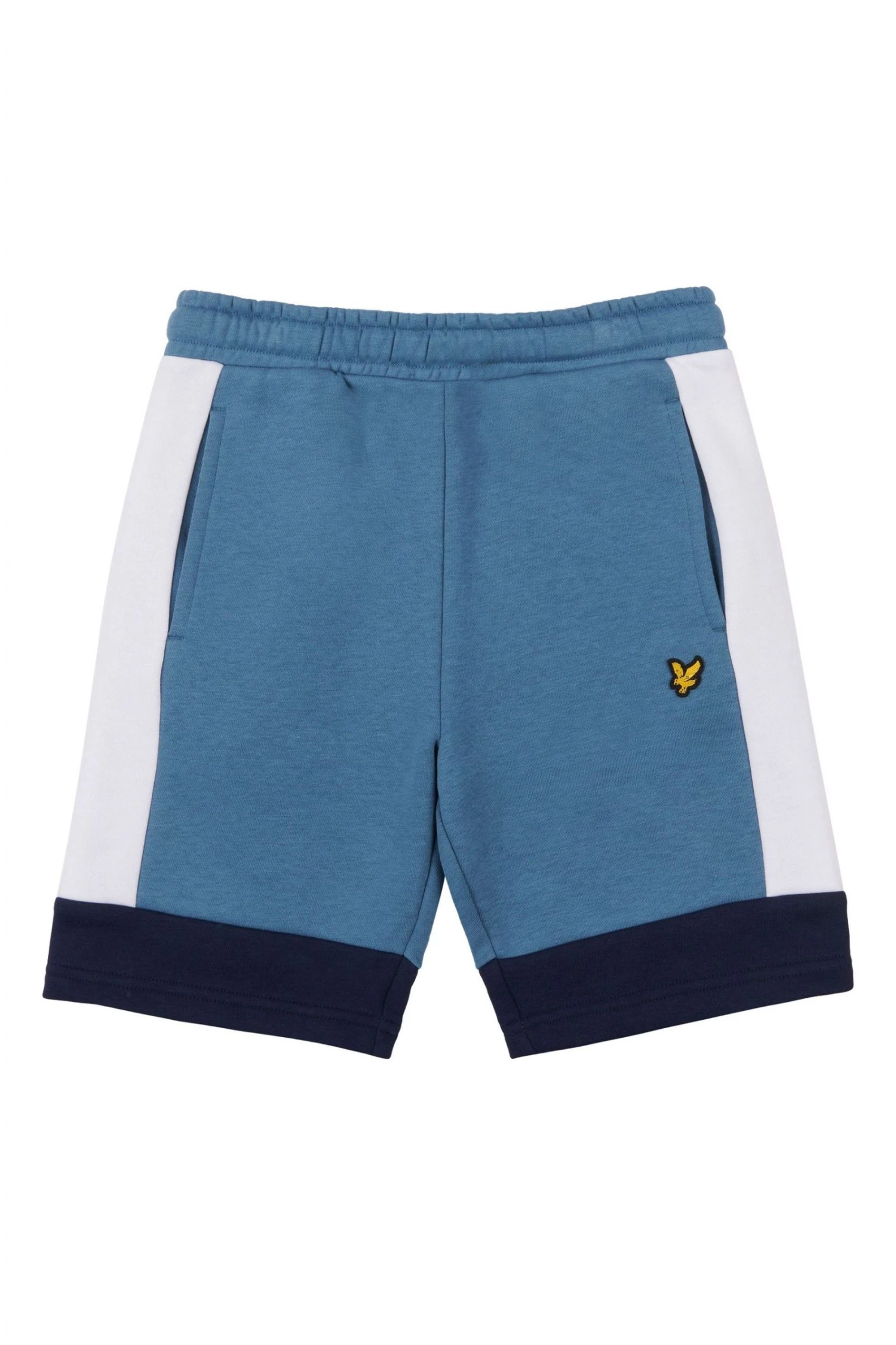 Lyle & Scott Blue Cut And Sew LB Shorts 1 Lyle & Scott Blue Cut And Sew LB Shorts