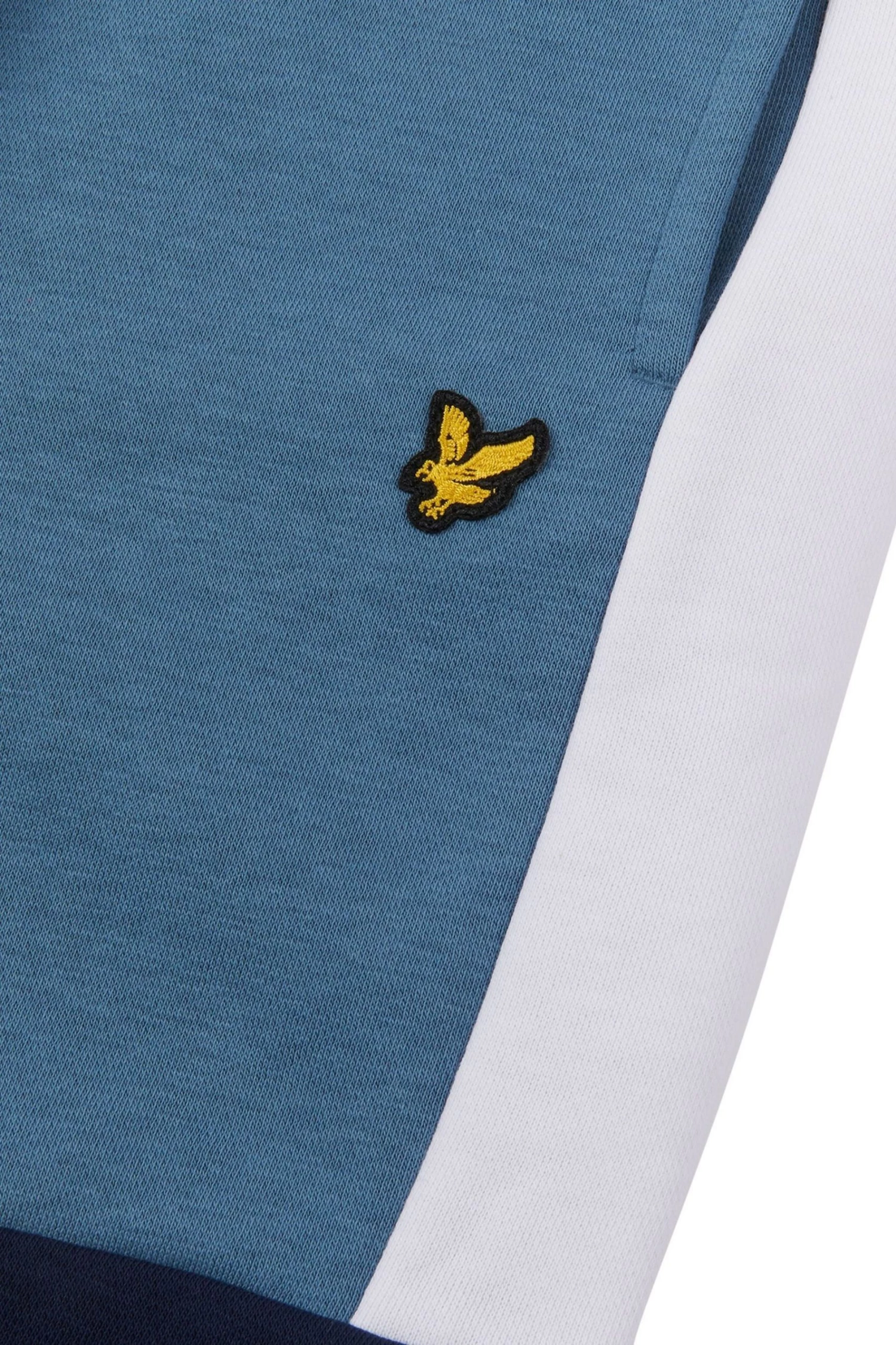 Lyle & Scott Blue Cut And Sew LB Shorts 3 Lyle & Scott Blue Cut And Sew LB Shorts - Image 3