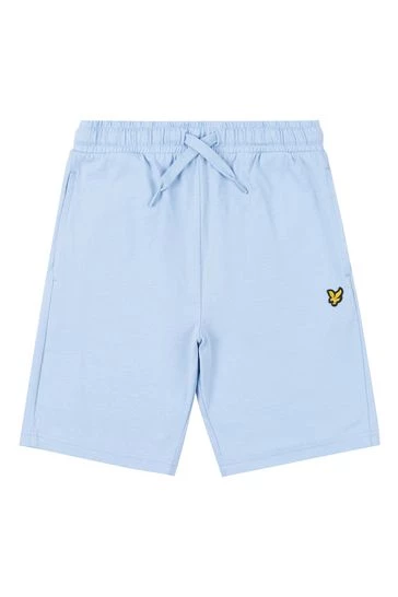 Lyle & Scott Blue Jersey Shorts 4 Lyle & Scott Blue Jersey Shorts - Image 4