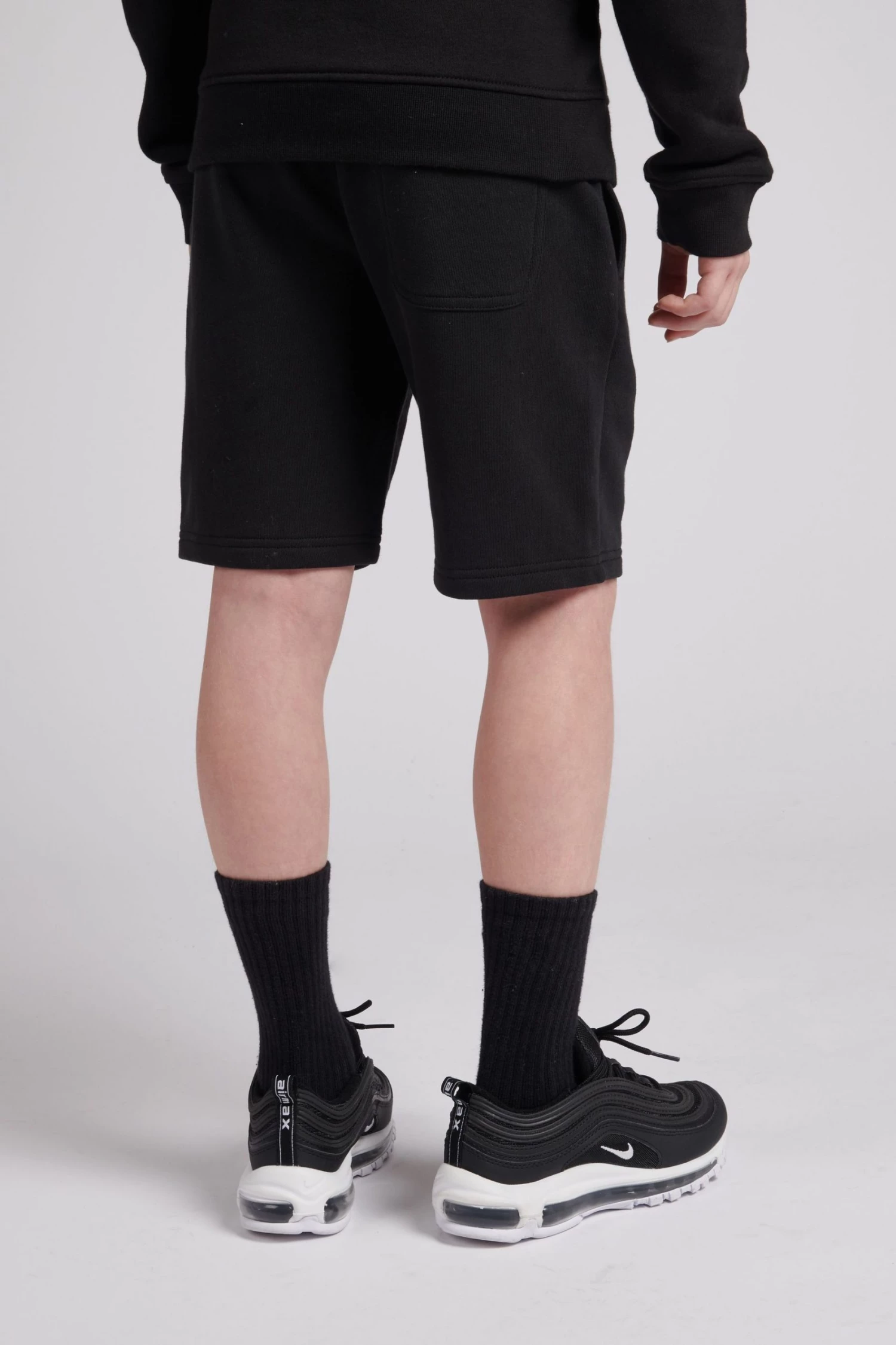 Lyle & Scott Boys Fleece Shorts Grey 2 Lyle & Scott Boys Fleece Shorts Grey - Image 2