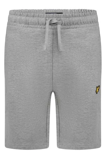 Lyle & Scott Boys Fleece Shorts Grey 9 Lyle & Scott Boys Fleece Shorts Grey - Image 9