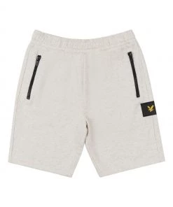 Lyle & Scott Grey Zip LB Shorts