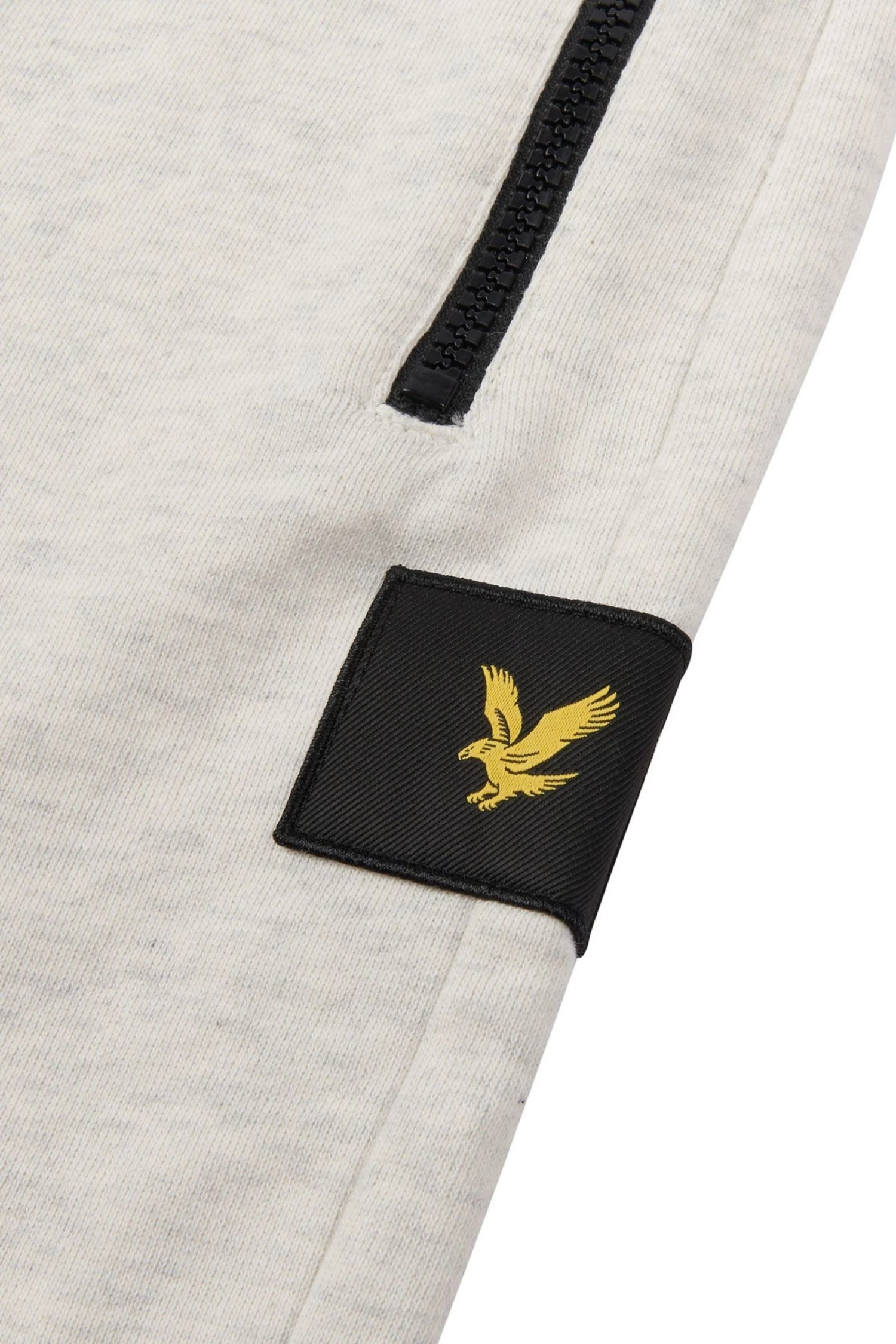 Lyle & Scott Grey Zip LB Shorts 3 Lyle & Scott Grey Zip LB Shorts - Image 3