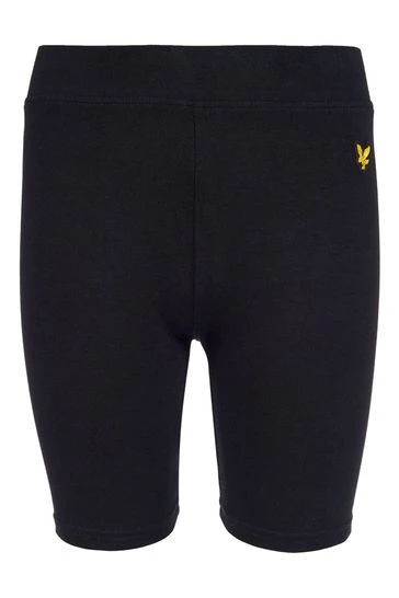 Lyle & Scott Black Biker Shorts 4 Lyle & Scott Black Biker Shorts - Image 4