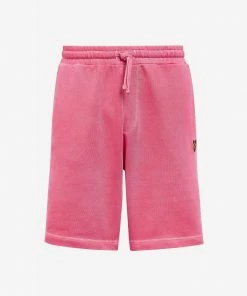 Lyle & Scott Pigment Dye Sweat Shorts Yellow