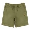 Lyle & Scott Green Elasticated Waistband Shorts