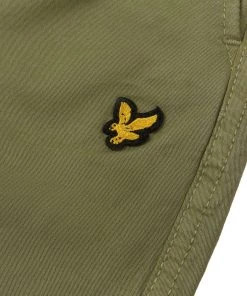 Lyle & Scott Green Elasticated Waistband Shorts -Lyle & Scott Outlet | Sale unnamed file 1886 scaled