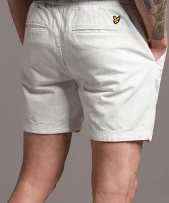 Lyle & Scott Denim Shorts Ecru White -Lyle & Scott Outlet | Sale unnamed file 1914 scaled