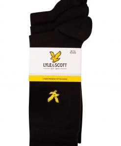 Lyle & Scott Black Socks 3 Pack -Lyle & Scott Outlet | Sale unnamed file 1942 scaled