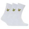 Lyle & Scott Lyle And Scott White Myles Sports Socks 3 Pack