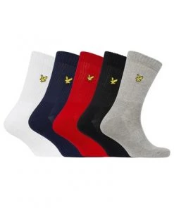 Lyle & Scott White Socks 5 Pack -Lyle & Scott Outlet | Sale unnamed file 2021