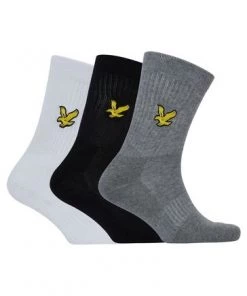 Lyle & Scott Lyle And Scott Black Myles Sports Socks 3 Pack -Lyle & Scott Outlet | Sale unnamed file 2036