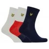 Lyle & Scott Lyle And Scott Blue Colton Sports Socks 3 Pack