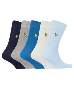 Lyle & Scott L&S Grey Socks