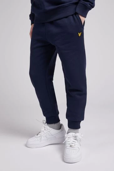 Lyle & Scott Boys Fleece Joggers Navy Blue 10 Lyle & Scott Boys Fleece Joggers Navy Blue - Image 10