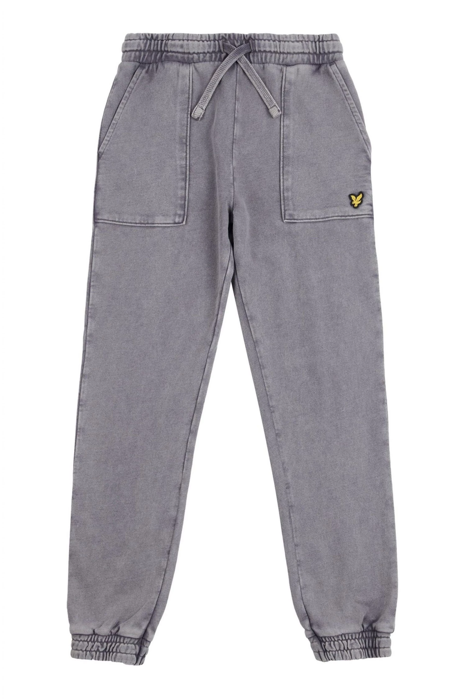 Lyle & Scott Grey Acid Wash BB Sweatpants 1 Lyle & Scott Grey Acid Wash BB Sweatpants