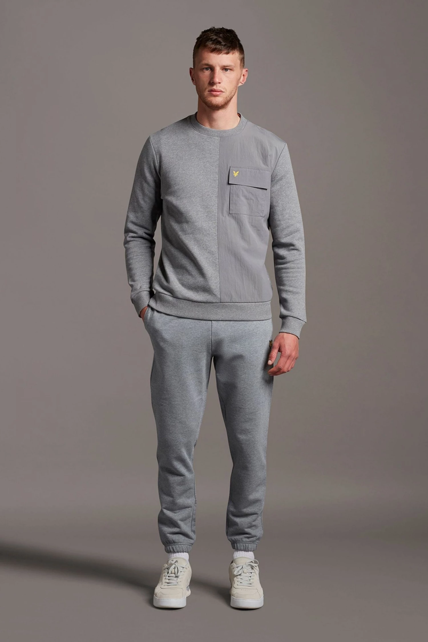 Lyle & Scott Grey Slim Sweat Pants 1 Lyle & Scott Grey Slim Sweat Pants