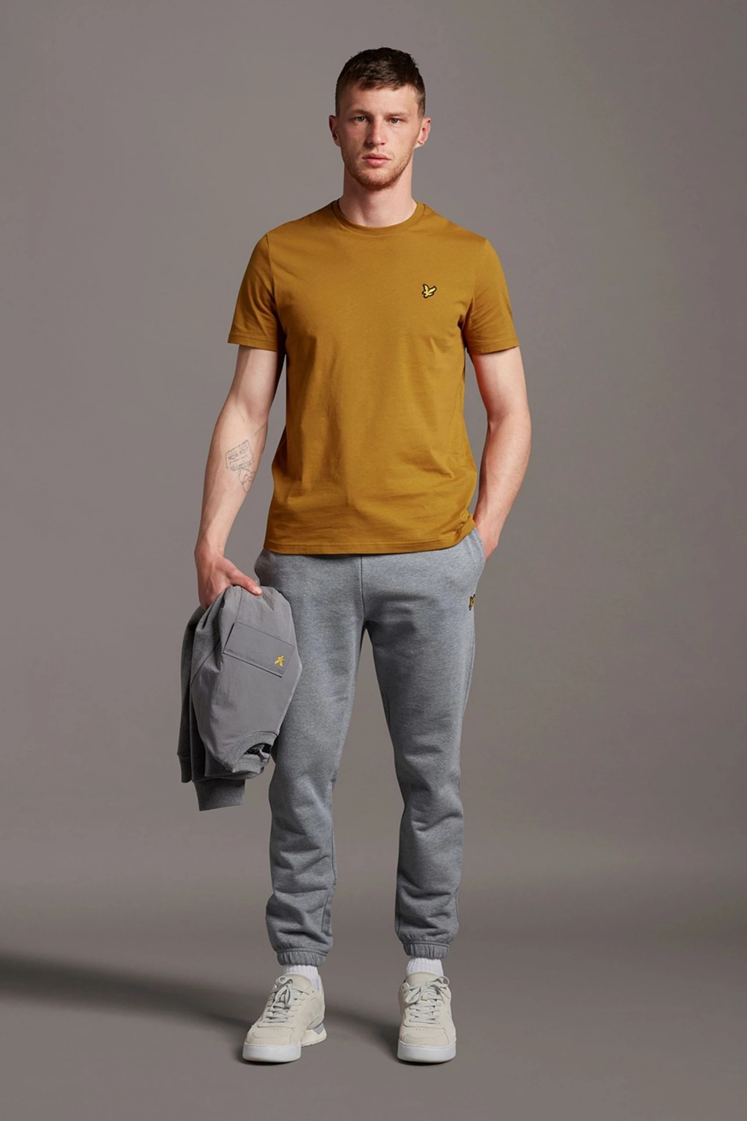 Lyle & Scott Grey Slim Sweat Pants 3 Lyle & Scott Grey Slim Sweat Pants - Image 3