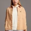Lyle & Scott Brown Cotton Canvas Shirt