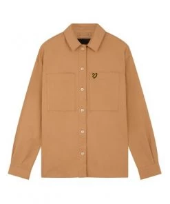 Lyle & Scott Brown Cotton Canvas Shirt 11 Lyle & Scott Brown Cotton Canvas Shirt -Lyle & Scott Outlet | Sale unnamed file 2143