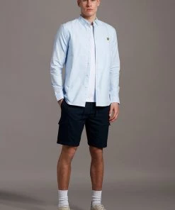 Lyle & Scott Vertical Stripe Long Sleeve Oxford Shirt -Lyle & Scott Outlet | Sale unnamed file 2157 scaled