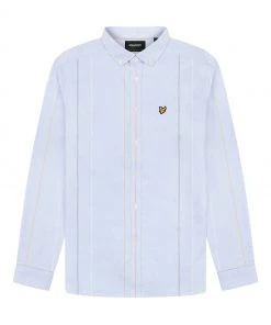 Lyle & Scott Vertical Stripe Long Sleeve Oxford Shirt -Lyle & Scott Outlet | Sale unnamed file 2159 scaled