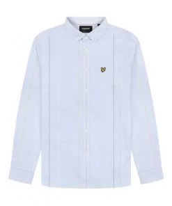 Lyle & Scott Vertical Stripe Long Sleeve Oxford Shirt -Lyle & Scott Outlet | Sale unnamed file 2160