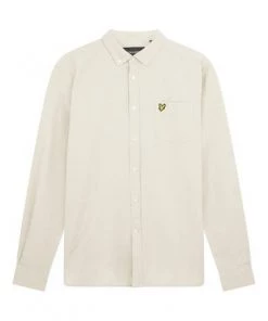 Lyle & Scott Green Regular Fit Light Weight Oxford Shirt -Lyle & Scott Outlet | Sale unnamed file 2178