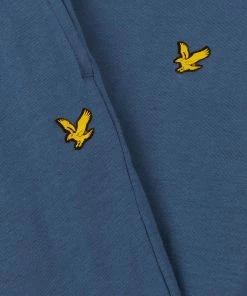 Lyle & Scott Blue Long Sleeve Waffle Lounge Set -Lyle & Scott Outlet | Sale unnamed file 2182 scaled