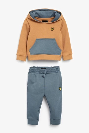 Lyle & Scott Cream OTH Hoodie And Jog Set 7 Lyle & Scott Cream OTH Hoodie And Jog Set - Image 7