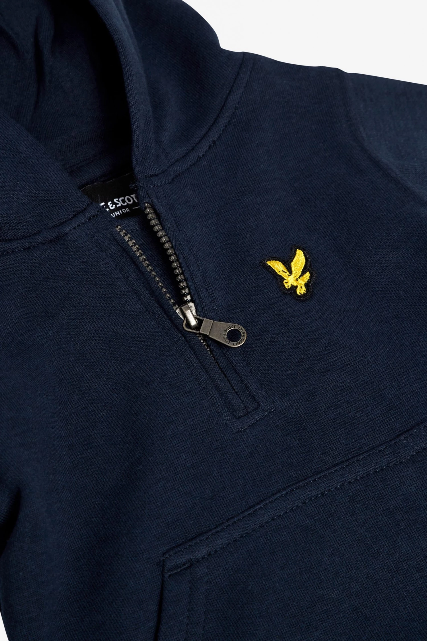 Lyle & Scott Blue 1/4 Zip Contrast Hoodie And Jog Set 3 Lyle & Scott Blue 1/4 Zip Contrast Hoodie And Jog Set - Image 3
