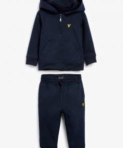 Lyle & Scott Blue 1/4 Zip Contrast Hoodie And Jog Set 9 Lyle & Scott Blue 1/4 Zip Contrast Hoodie And Jog Set -Lyle & Scott Outlet | Sale unnamed file 2213