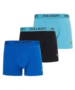Lyle & Scott Lyle And Scott Black Barclay Underwear Trunks 3 Pack -Lyle & Scott Outlet | Sale unnamed file 2241