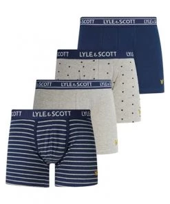 Lyle & Scott Underwear Trunks 4 Pack -Lyle & Scott Outlet | Sale unnamed file 2265