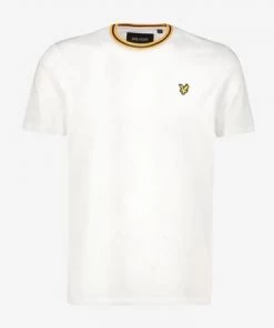 Lyle & Scott Tipped T-Shirt White -Lyle & Scott Outlet | Sale unnamed file 231