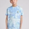 Lyle & Scott Blue Tie Dye T-Shirt