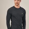 Lyle & Scott Long Sleeve T-Shirt Dark Navy