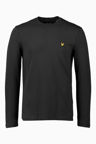 Lyle & Scott Long Sleeve T-Shirt Dark Navy 6 Lyle & Scott Long Sleeve T-Shirt Dark Navy - Image 6