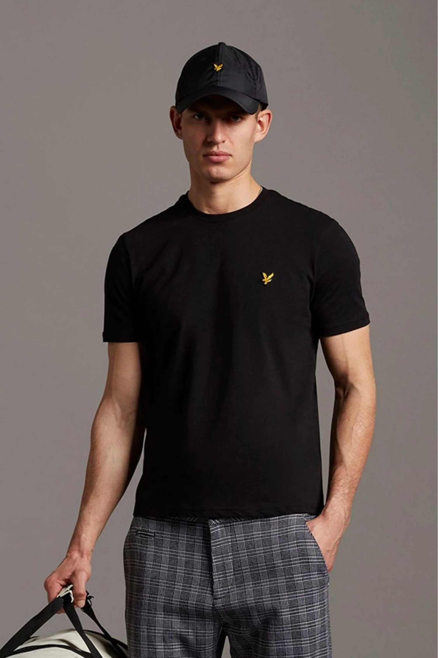 Lyle & Scott Organic Crew-Neck T-Shirt Navy 1 Lyle & Scott Organic Crew-Neck T-Shirt Navy