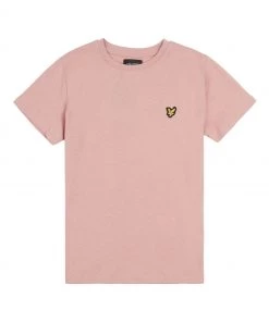 Lyle & Scott Red Fitted Short Sleeve T-Shirt