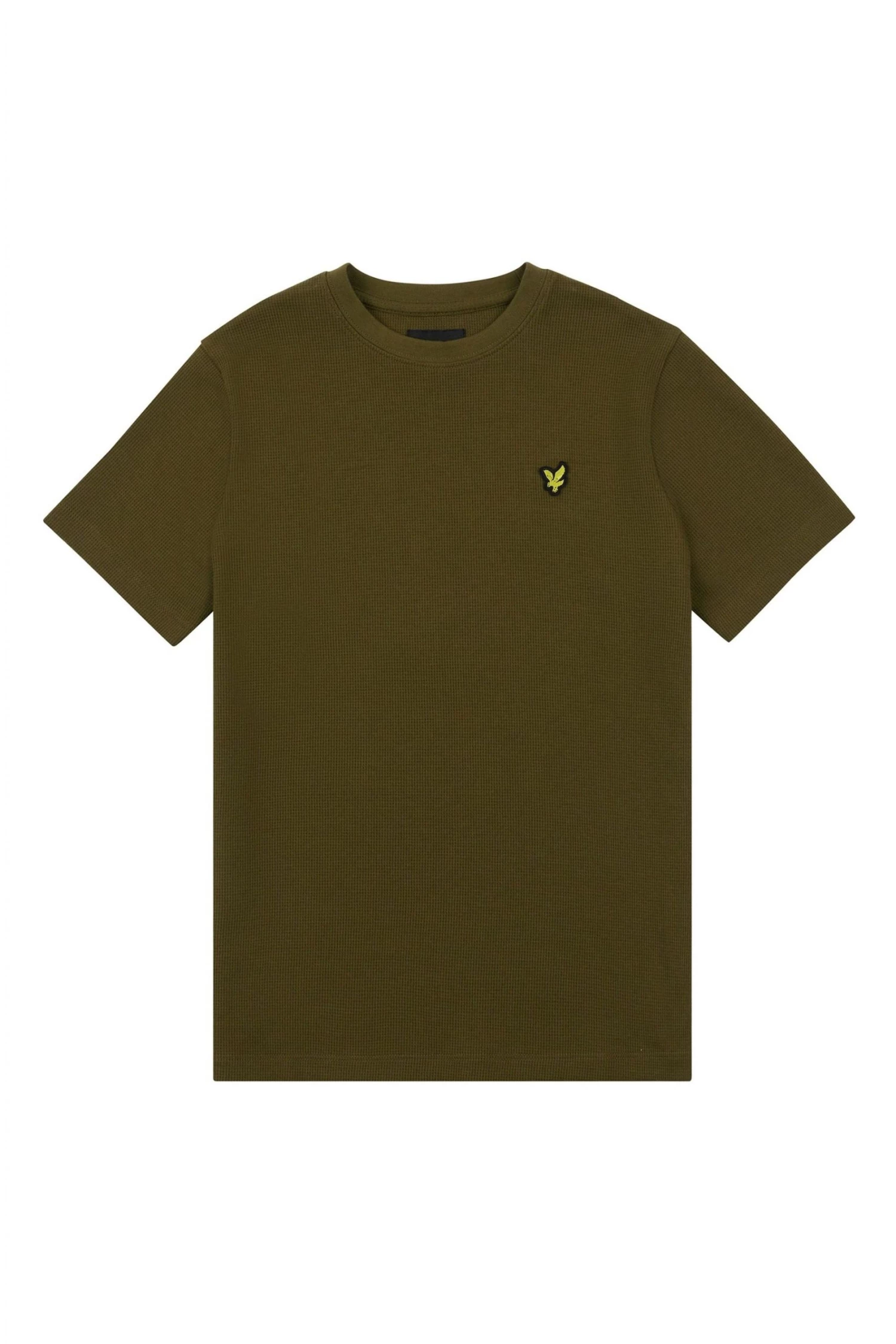 Lyle & Scott Green Textured T-Shirt 1 Lyle & Scott Green Textured T-Shirt