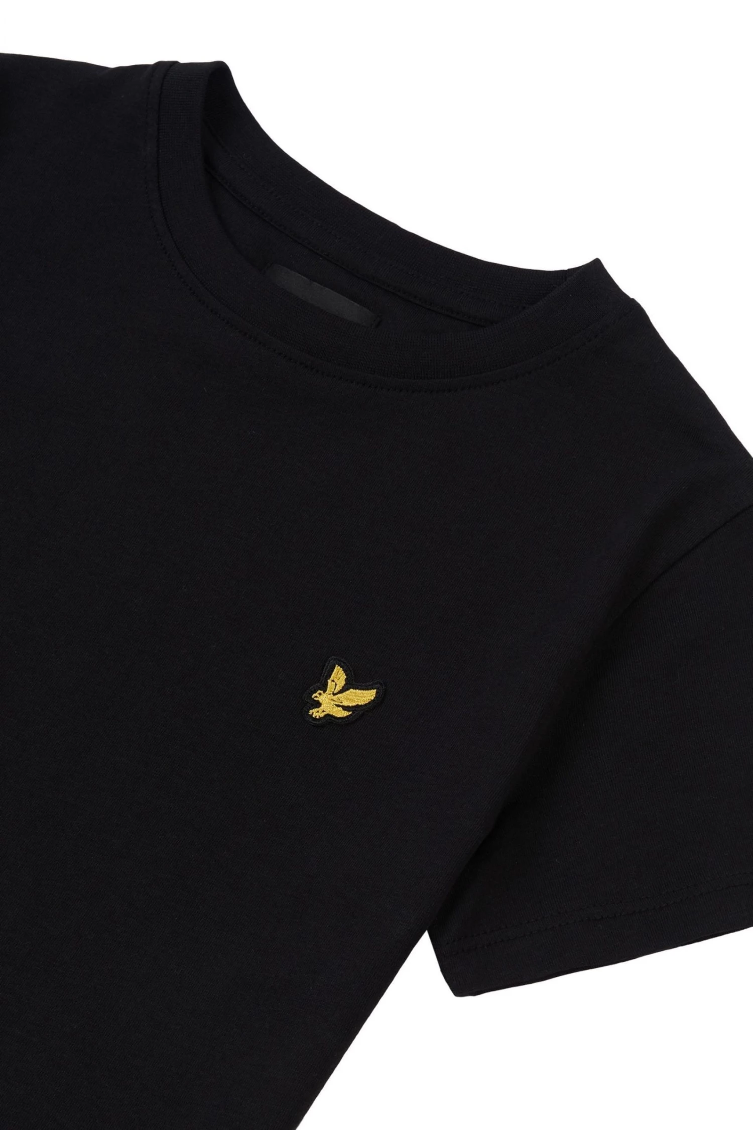 Lyle & Scott Black Fitted Short Sleeve T-Shirt 3 Lyle & Scott Black Fitted Short Sleeve T-Shirt - Image 3