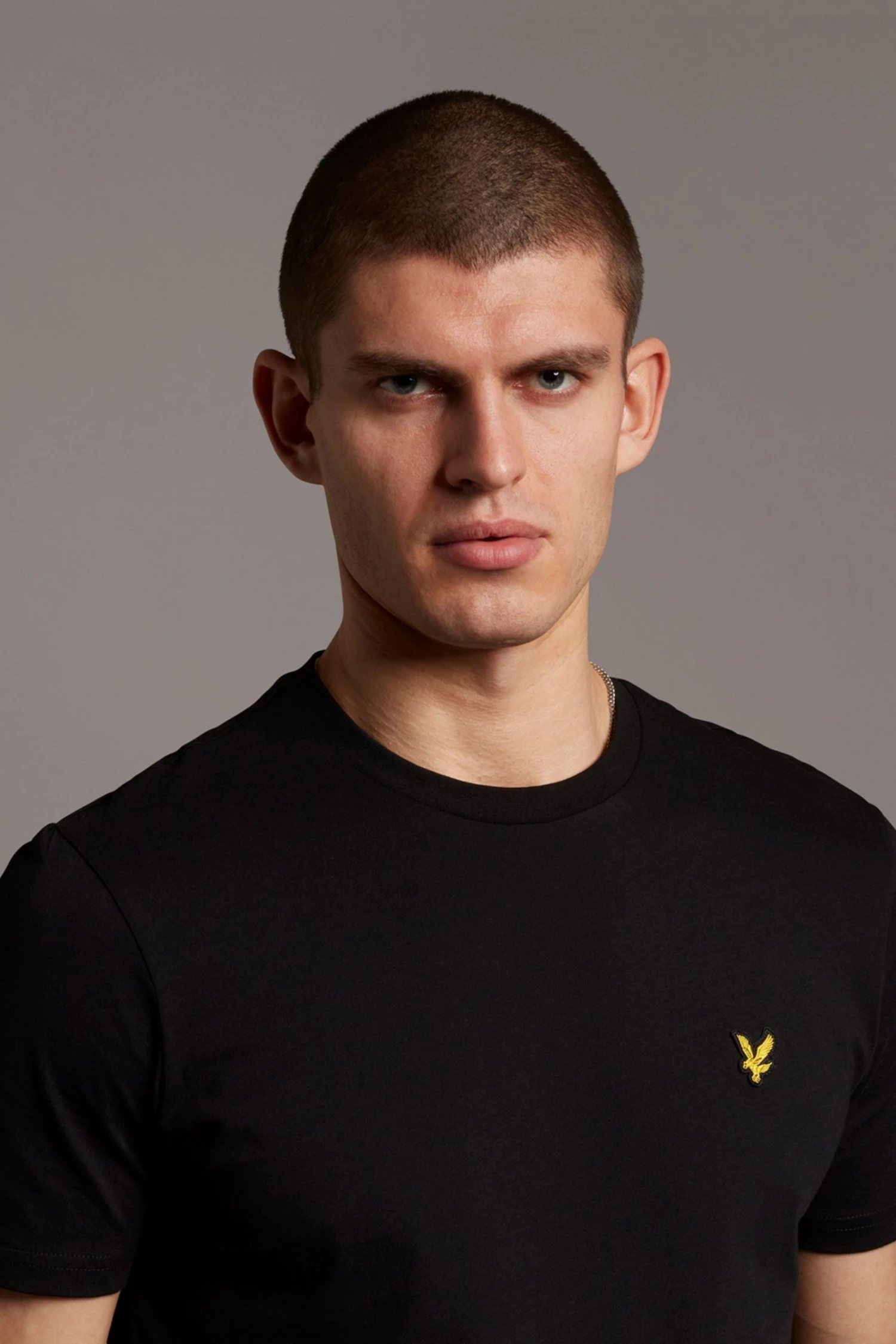 Lyle & Scott Organic Crew-Neck T-Shirt Navy 4 Lyle & Scott Organic Crew-Neck T-Shirt Navy - Image 4