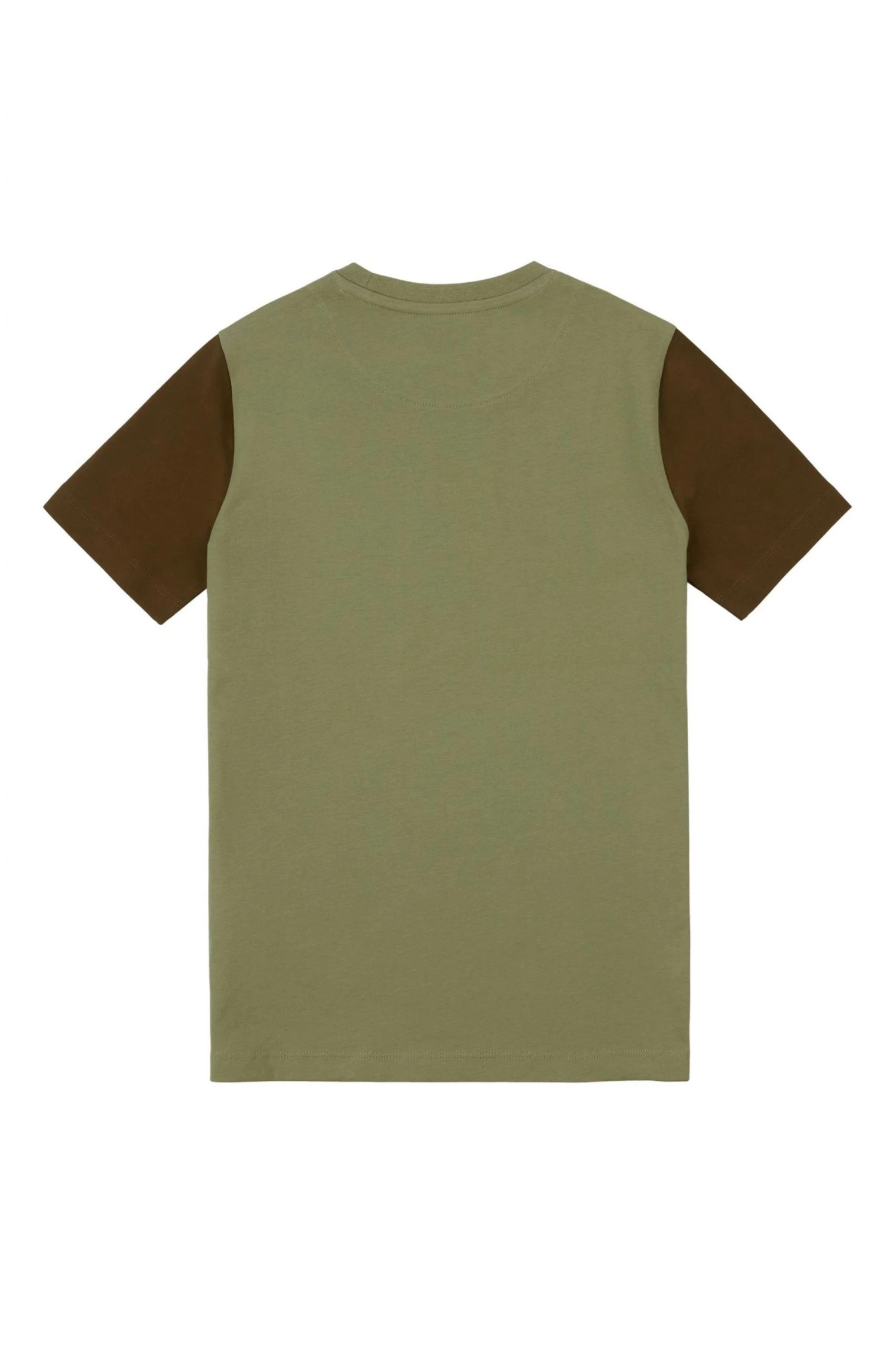 Lyle & Scott Green Colour Block T-Shirt 2 Lyle & Scott Green Colour Block T-Shirt - Image 2