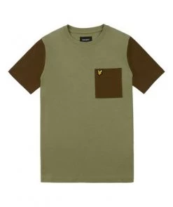 Lyle & Scott Green Colour Block T-Shirt 7 Lyle & Scott Green Colour Block T-Shirt -Lyle & Scott Outlet | Sale unnamed file 294